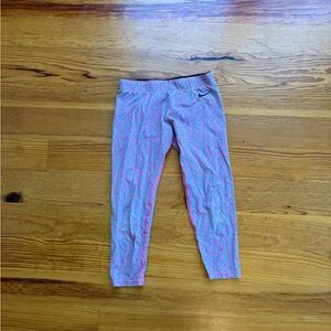 Athletic Capri Leggings. Nike. Small